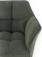 Barhocker Damaso B Cord grün 