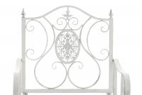 2er Set Gartenstühle Punjab antik weiß 2er Set Gartenstühle Punjab antik weiß