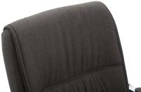2er Set Freischwinger XXL Anubis Stoff dunkelgrau 