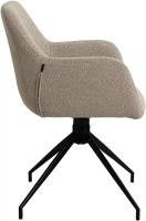 Esszimmerstuhl Merlinda Stoff Teddy taupe 