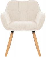 Esszimmerstuhl Vienna Cord natura creme 