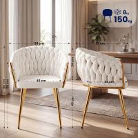Esszimmerstuhl Molise gold creme 