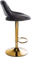 2er Set Barhocker Milet Kunstleder G braun 