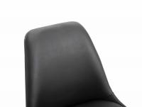 4er Set Esszimmerstühle Maverick B Kunstleder schwarz 