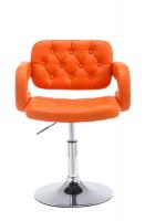 Lounger Dublin Kunstleder orange 