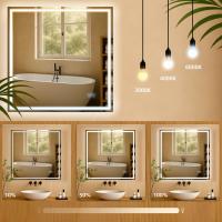 Badspiegel Jaffrey 80x80 ohne Bluetooth klarglas Badspiegel Jaffrey 80x80 ohne Bluetooth klarglas