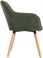 Esszimmerstuhl Vienna Cord natura grün 