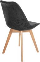 4er Set Stuhl Linares Cord anthrazit 