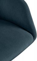 Esszimmerstuhl Olema Cord blau 