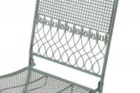 2er Set Gartenstühle Kiran antik-grün 