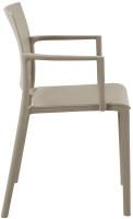 Stuhl Valtor taupe 