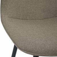 4er Set Esszimmerstuhl Maryam Stoff taupe 4er Set Esszimmerstuhl Maryam Stoff taupe