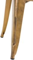 4er Set Hocker Armin gold 