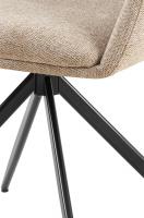 Esszimmerstuhl Olema Stoff taupe 