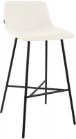Barhocker Altona Samt creme 