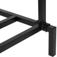 Kleiderständer Karita 150 cm schwarz 