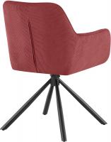 Stuhl Tipton Cord bordeauxrot 