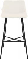 Barhocker Altona Samt creme 