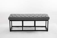 Sitzbank Amun Stoff B120 grau