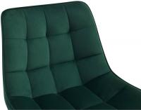 2er Set Barhocker Dartford Samt grün 