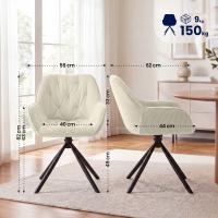 Esszimmerstuhl Rimio Cord creme Esszimmerstuhl Rimio Cord creme