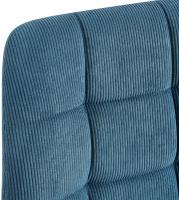 4er Set Esszimmerstuhl Tilde Cord blau 