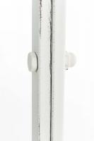 Halbpavillon Rosie mit Sitzbank antik weiß 