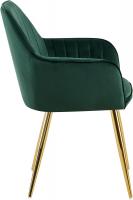 Esszimmerstuhl Cheryl Samt gold grün 
