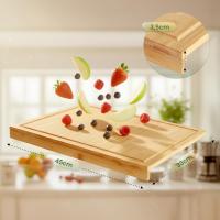 Schneidebrett 45 x 33 x 3,5 cm natura