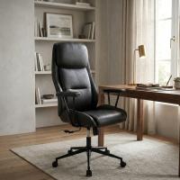 Bürostuhl Siddar antik schwarz Bürostuhl Siddar antik schwarz