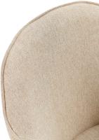 2er Set Esszimmerstühle Boise Stoff taupe 