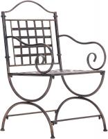 Gartenmöbel-Set Viro mit 2 Stühlen bronze 