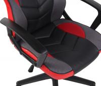 Bürostuhl Glendale schwarz/rot 