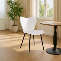 Esszimmerstuhl Maika Samt grau Esszimmerstuhl Maika Samt grau