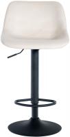 Barhocker Loft Samt creme 