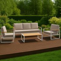 Sitzgruppe Rodiesa weiß 