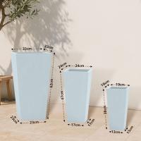 3er Set Pflanzkübel 2 grau 3er Set Pflanzkübel 2 grau