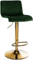 Barhocker Hover Samt G grün 
