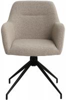 Esszimmerstuhl Merlinda Stoff Teddy taupe 