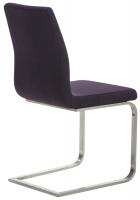 2er Set Esszimmerstühle Belfort Stoff lila 