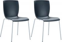 2er Set Stühle MIO schwarz 