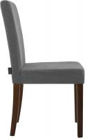2er Set Esszimmerstuhl Ina Cord antik dunkel grau 