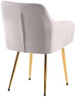 2er Set Esszimmerstuhl Monett Samt G grau 
