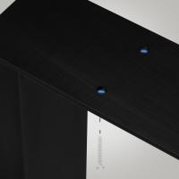 2x Tischbeine Velden 80 cm schwarz 