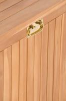 Teak Gartenbox Odessa 140X77X63 teak 