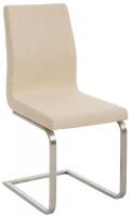 2er Set Esszimmerstühle Belfort Stoff creme 