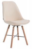 Besucherstuhl Caen Natura creme