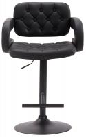 Barhocker Dublin schwarz schwarz 