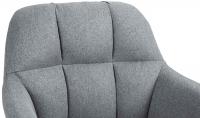 Barhocker Natoma Stoff schwarz grau 