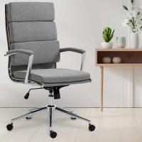Bürostuhl Cleveland Stoff grau 